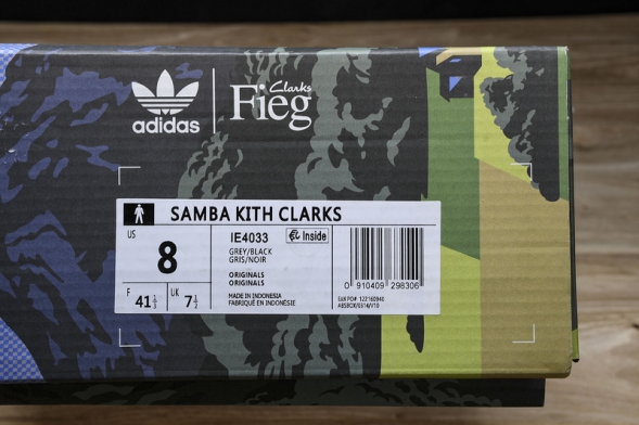 Kith x Clarks x Adidas Originals 8th Street Samba IE4033 